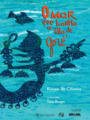 cover image of O mar que banha a ilha de Goré